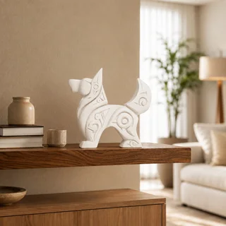 Escultura Perro Azteca 12 cm - Ariz Creativo