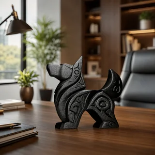 Escultura Perro Azteca 12 cm - Ariz Creativo