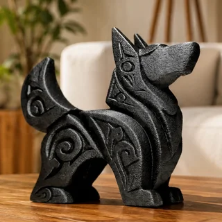 Escultura Perro Azteca 12 cm - Ariz Creativo