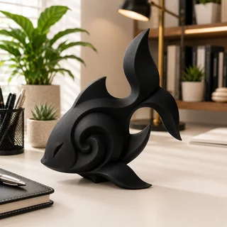 Escultura Pez de la Suerte - Ariz Creativo