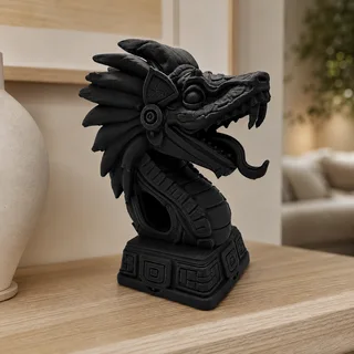 Escultura Quetzalcóatl 15 cm