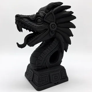 Escultura Quetzalcóatl 15 cm - Ariz Creativo