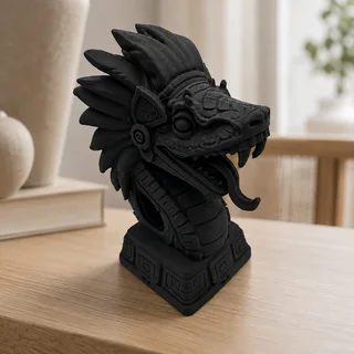 Escultura Quetzalcóatl 15 cm - Ariz Creativo
