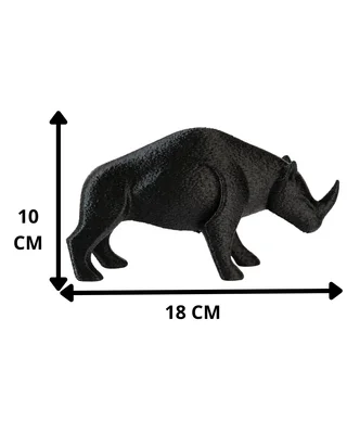 Escultura Rinoceronte Minimalista 18 cm - Ariz Creativo