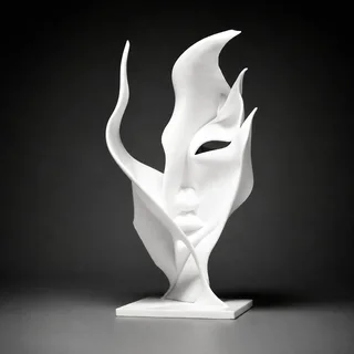 Escultura Rostro de Mujer Abstracto - Ariz Creativo