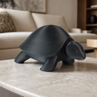 Escultura Tortuga Minimalista 15 cm - Ariz Creativo