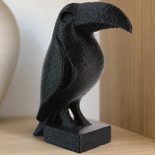 Escultura Tucán Minimalista 15 cm - Ariz Creativo