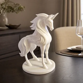Escultura Unicornio 15 cm - Ariz Creativo