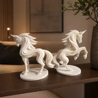 Escultura Unicornio 15 cm - Ariz Creativo