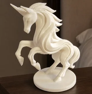 Escultura Unicornio 15 cm - Ariz Creativo