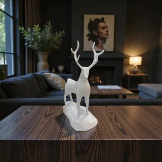 Escultura Venado 20 cm - Ariz Creativo