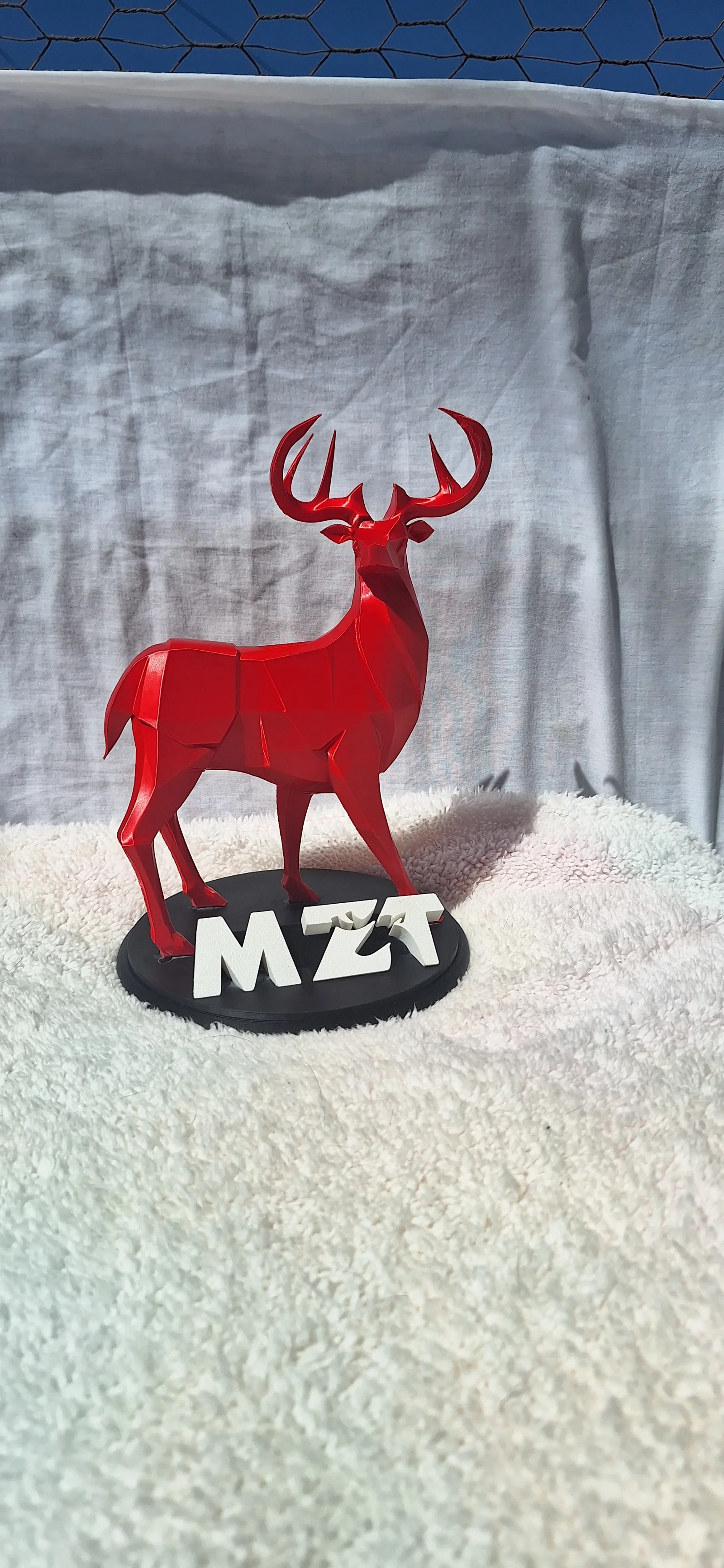 Detalle de Escultura Venado de Mazatlán 24 cm