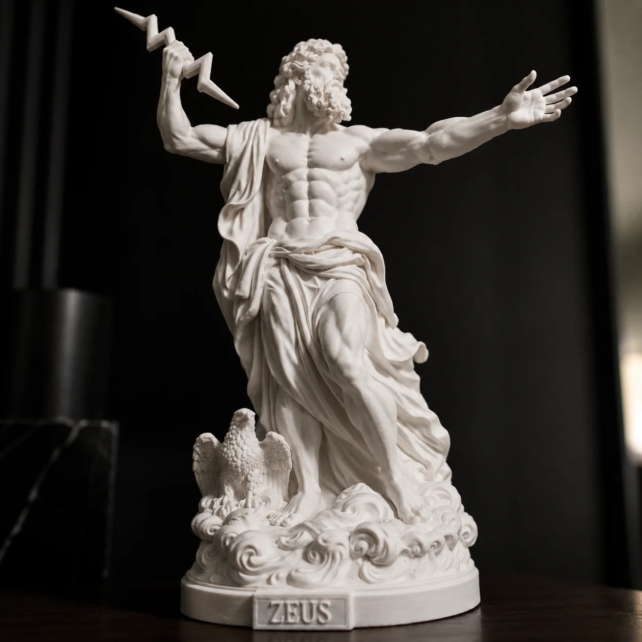 Escultura Zeus 24 cm - Ariz Creativo