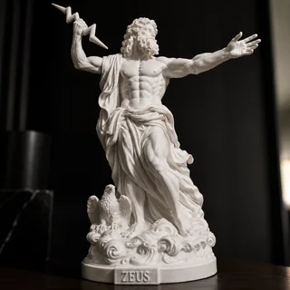 Escultura Zeus 24 cm