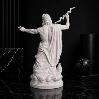 Escultura Zeus 24 cm - Ariz Creativo