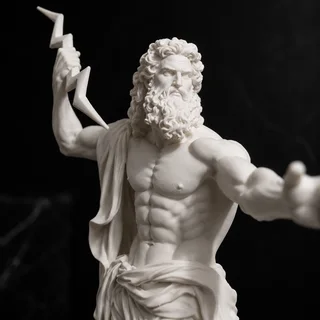 Escultura Zeus 24 cm - Ariz Creativo