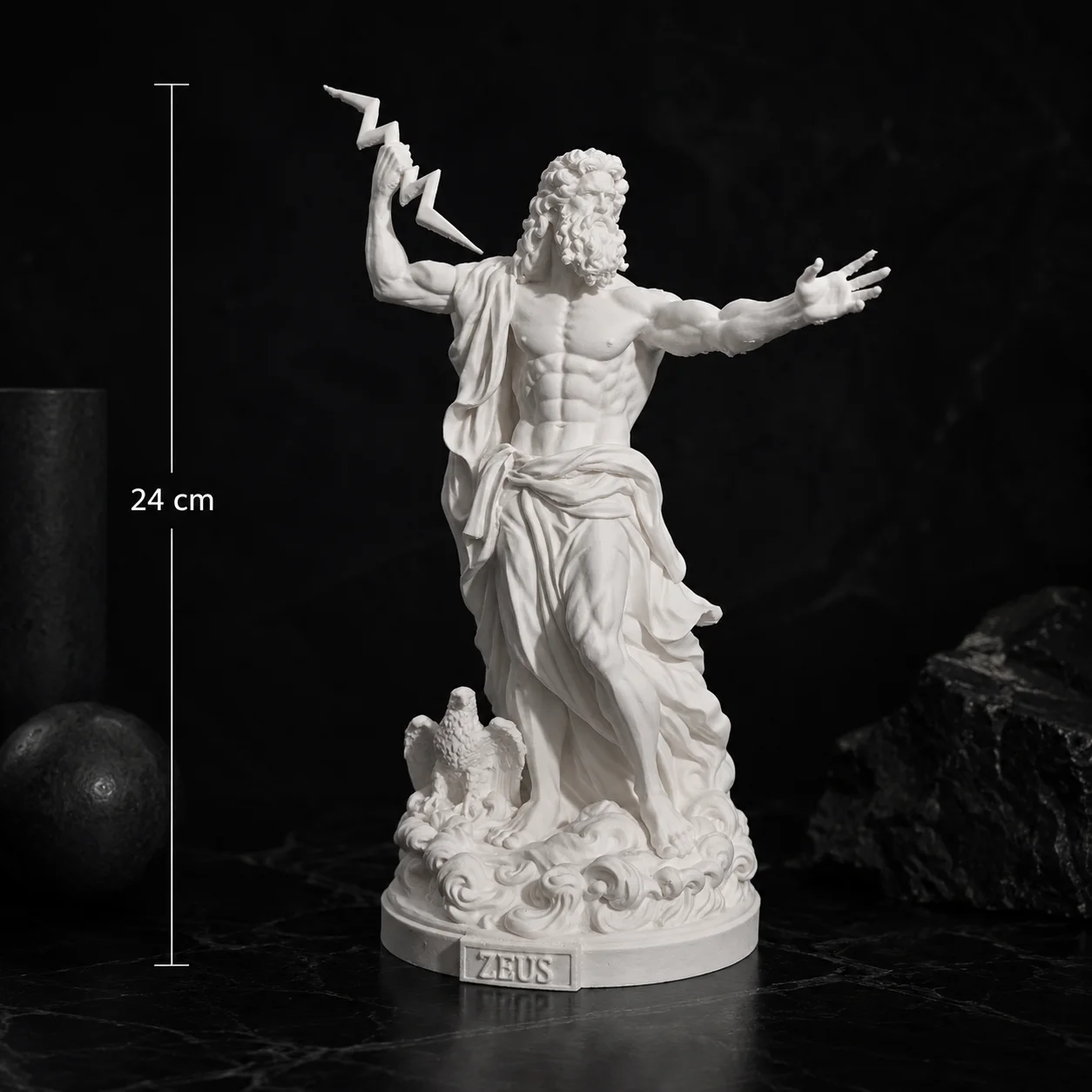 Escultura Zeus 24 cm - Ariz Creativo