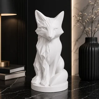 Escultura Zorro Espiritual 20 cm