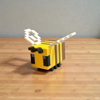 Figura Abeja de Minecraft 7 cm - Ariz Creativo