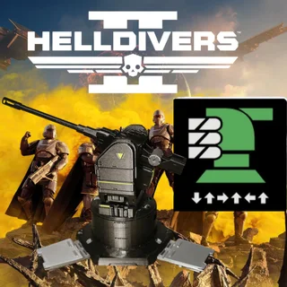 Figura Autocannon Sentry Helldivers 2 - Ariz Creativo