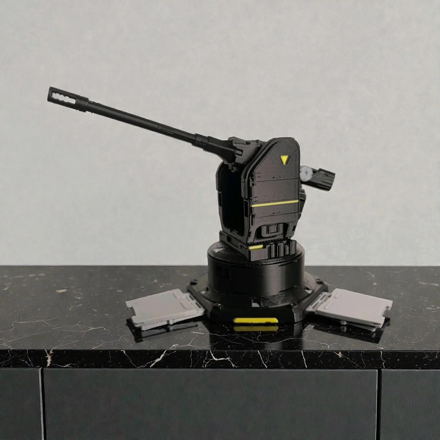 Figura Autocannon Sentry Helldivers 2 - Ariz Creativo
