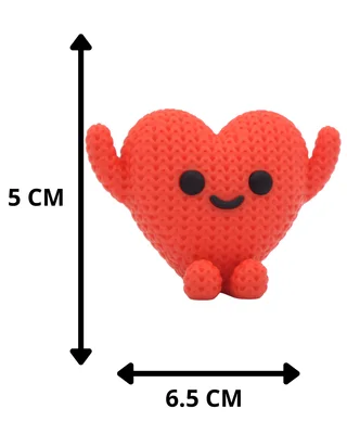 Figura Corazón Estilo Crochet - Ariz Creativo