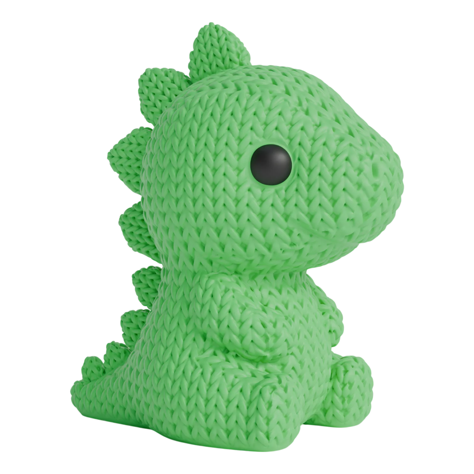 Figura Dinosaurio Estilo Crochet - Ariz Creativo