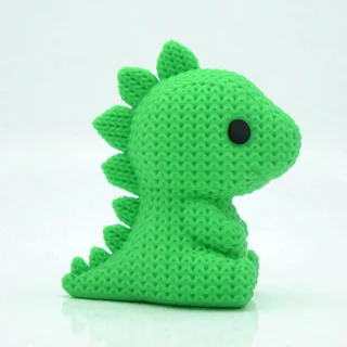 Figura Dinosaurio Estilo Crochet - Ariz Creativo