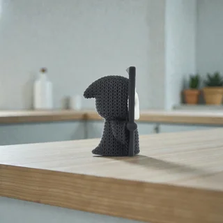 Figura La Muerte Estilo Crochet - Ariz Creativo