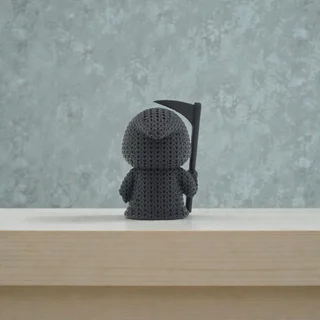 Figura La Muerte Estilo Crochet - Ariz Creativo