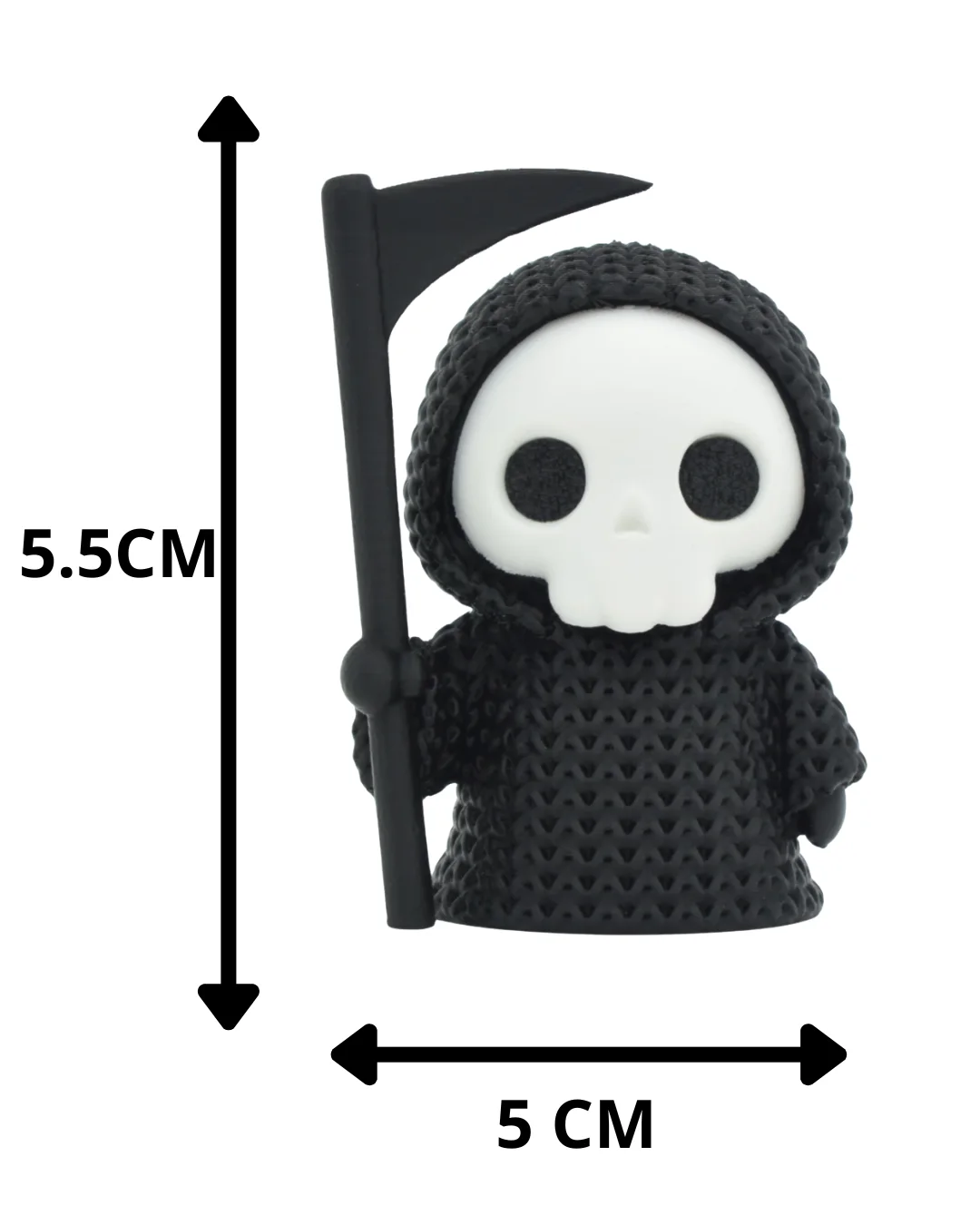 Figura La Muerte Estilo Crochet - Ariz Creativo