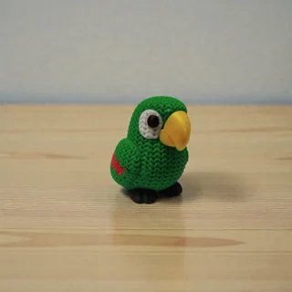 Figura Perico Estilo Crochet - Ariz Creativo