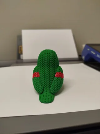 Figura Perico Estilo Crochet - Ariz Creativo