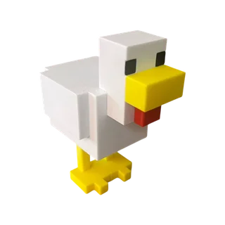 Figura Pollo de Minecraft 9 cm - Ariz Creativo