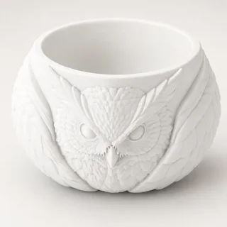 Maceta Búho Decorativa - Ariz Creativo