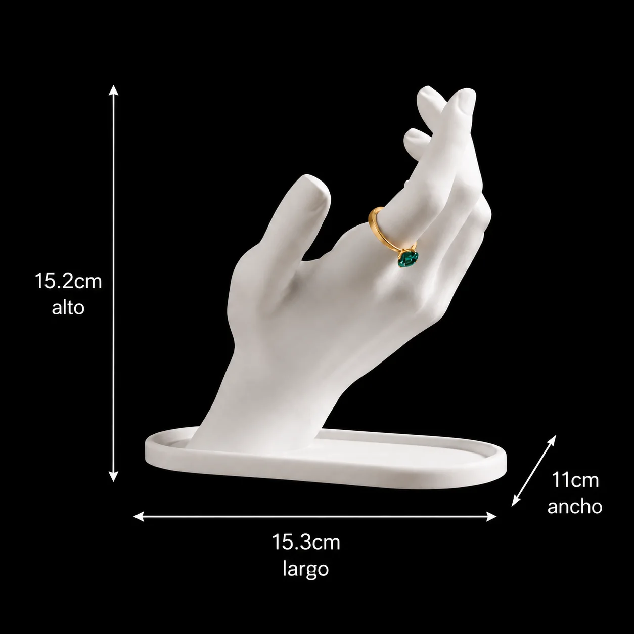 Mano Portajoyas Decorativa - Ariz Creativo