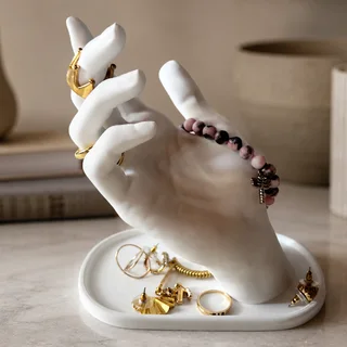 Mano Portajoyas Decorativa