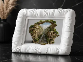 Portarretrato Acolchado Decorativo - Ariz Creativo
