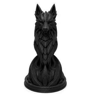 Reliquia de Lobo Decorativa 17 cm - Ariz Creativo