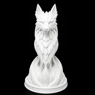 Reliquia de Lobo Decorativa 17 cm - Ariz Creativo