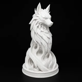 Reliquia de Lobo Decorativa 17 cm - Ariz Creativo