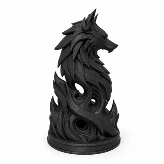 Reliquia de Lobo Decorativa 17 cm - Ariz Creativo