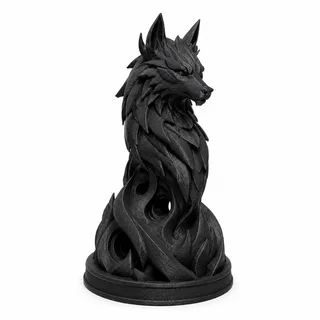 Reliquia de Lobo Decorativa 17 cm - Ariz Creativo