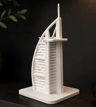 Réplica Burj Al Arab 18 cm - Ariz Creativo