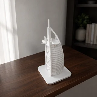 Réplica Burj Al Arab 18 cm - Ariz Creativo