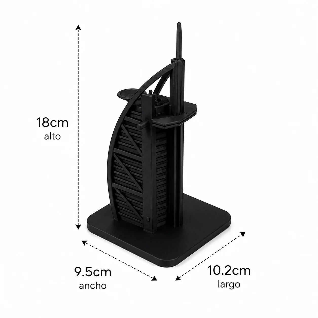 Réplica Burj Al Arab 18 cm - Ariz Creativo