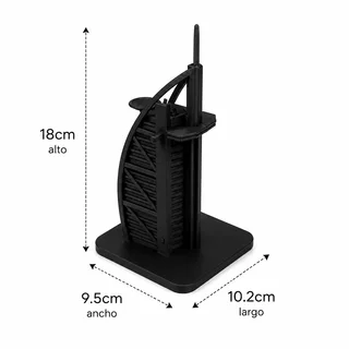 Réplica Burj Al Arab 18 cm - Ariz Creativo