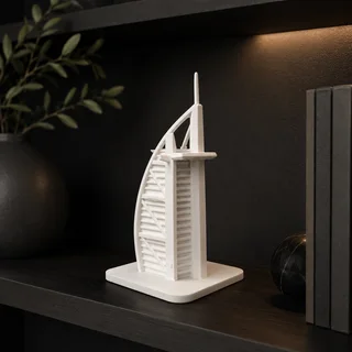 Réplica Burj Al Arab 18 cm - Ariz Creativo