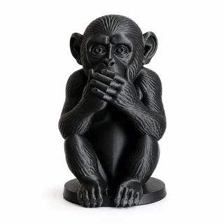 Set de 3 Monos Sabios - Ariz Creativo