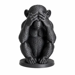 Set de 3 Monos Sabios - Ariz Creativo